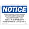 Signmission Sign, 7" H, 10" W, Plast, Shock And Arc Flash Hazard Appropriate PPE Sign, Lndscp, L-18306 OS-NS-P-710-L-18306 - alternate 1